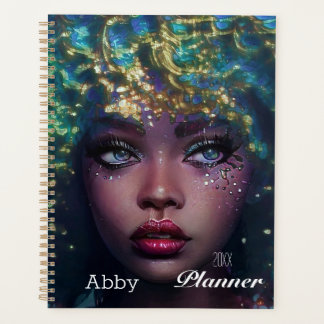 Personnalisé Africain Américain Femme Planner