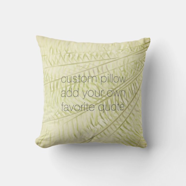 personnalisé ajouter un devis coussin nature art d (Recto)