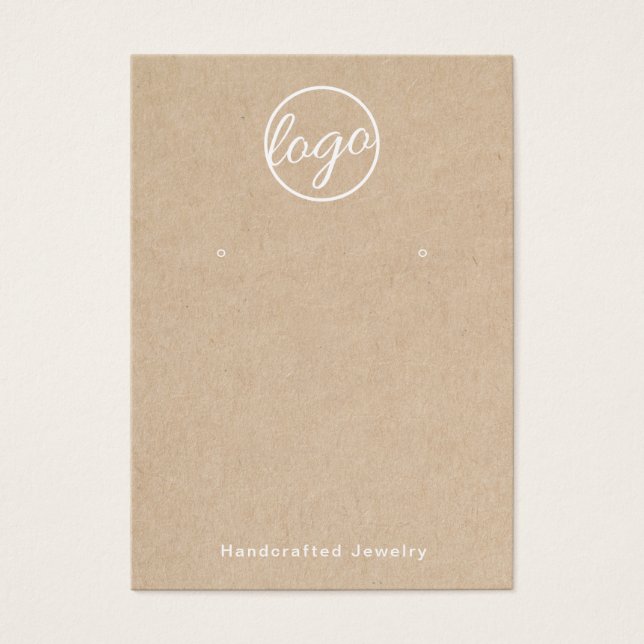 Personnalisé Ajouter Votre Logo Carte De Porte-Bou (Devant)