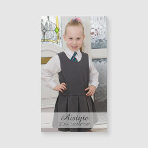Personnalisé ajoutez votre photo, nom et date