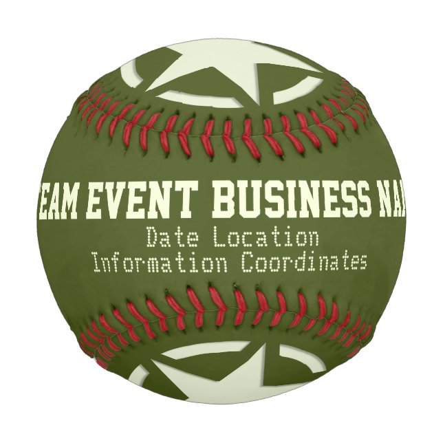 Personnalisé avec votre balle d'événements Text St (Devant)