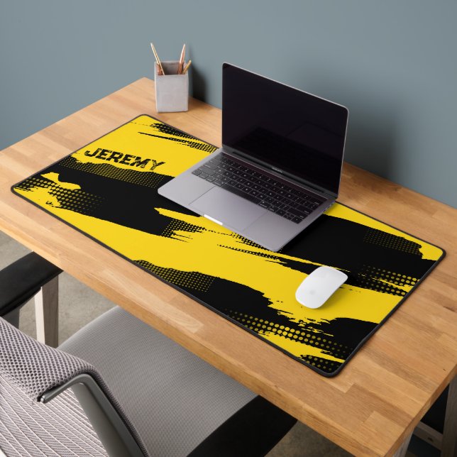 Personnalisé Bumblebee Jaune Noir Jeu Abstrait (Bureau 2)