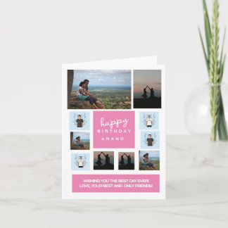 Personnalisé - Carte de voeux pliée