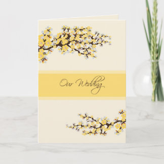 : PERSONNALISÉ : Carte Faire-part de mariage ceris