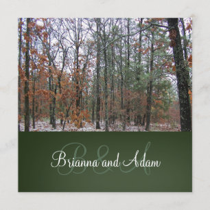 Personnalisé chassant le faire-part de mariage de