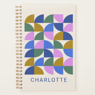 Personnalisé Coloré Moderne Étudiant géométrique m