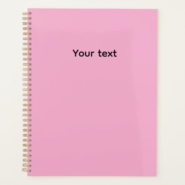 Personnalisé couleur rose (Devant)