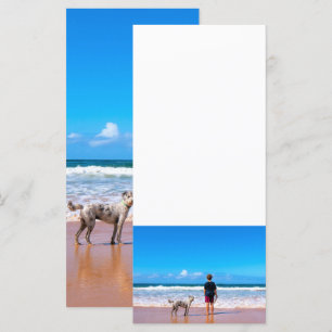 Personnalisé Custom Your Pet Photo Menu