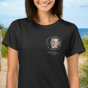Personnalisé En Mémoire Amoureuse Simple T-Shirt P
