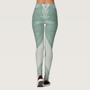 Personnalisé Énorme Daisy Moderne Capri Leggings
