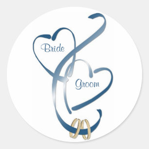 Personnalisé épousant des autocollants