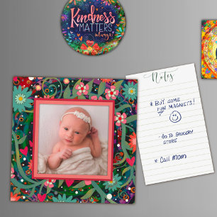 Personnalisé Famille Photo Inspirivée Colorful Jol