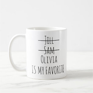Personnalisé Funny Favori Mug enfant, drôle cadeau