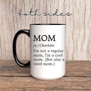Personnalisé Funny Maman Mugs   Cadeaux de la fête