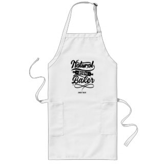 Personnalisé Funny Naturel Né Baker Long tablier