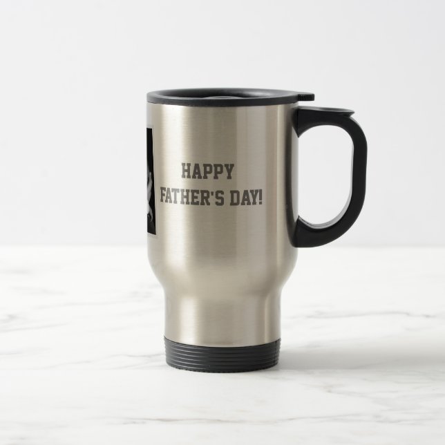 Personnalisé Happy Fête des pères Mugs AJOUTER VOT (Droit)