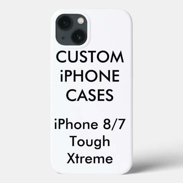 Personnalisé iPhone 8 Coque de protection robuste (Verso)