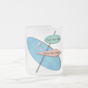 Personnalisé les années 50 Diner Mugs