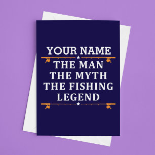 Personnalisé L'Homme Le Mythe La Légende De La Pêc