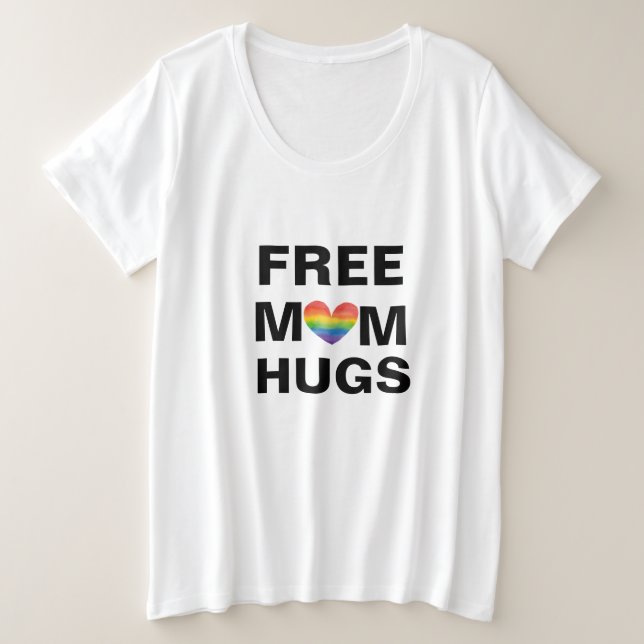 Personnalisé Libre Maman Hugs Modèle (Design devant)