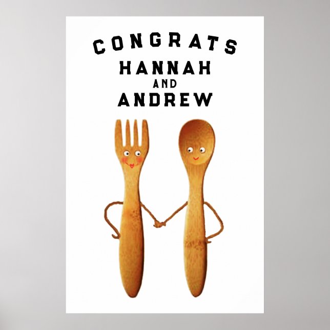 Personnalisé Mariage Félicats Décoration (Devant)