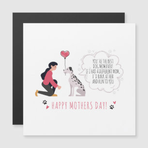 Personnalisé Meilleur Chien Maman Joyeuse Fête des
