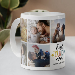 Personnalisé Meilleur Papa Jamais Photo Café Mug