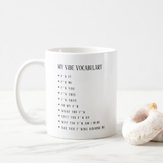Personnalisé Mon Vocabulaire Vibe Mug