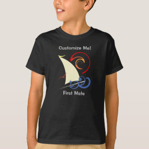 Personnalisé naviguant le T-shirt
