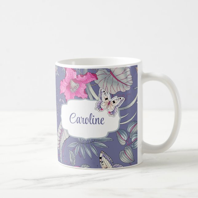 Personnalisé Nom Mère's Day Cadeau Mugs (Droite)