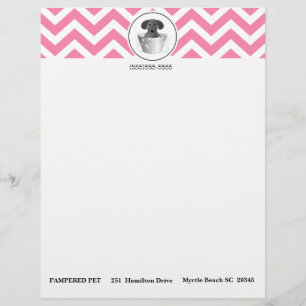 Personnalisé Papier à lettres en-tête commercial Pet Groomer