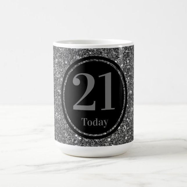 Personnalisé par année spécial anniversaire mug 21 (Centre)