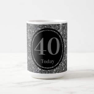 Personnalisé par année spécial anniversaire mug 40