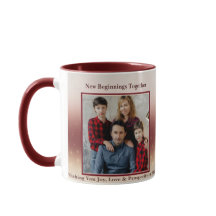 personnalisé, personnalisé, nouvelle année, mug ph