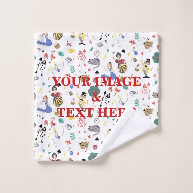 Personnalisé Personnalisé Votre propre linge de la (Gant de toilette)