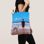 Personnalisé Personnalisé Votre Sac fourre-tout Ph<br><div class="desc">Sacs fourre-tout photo personnalisés - Votre propre design avec animal de compagnie - Famille personnalisée / Amis ou Sacs fourre-tout personnels ou Sacs croisés Cadeau - Ajouter votre photo / ou texte - Redimensionner et déplacer ou supprimer et ajouter des éléments / du texte avec l'outil de personnalisation! Vous pouvez...</div>