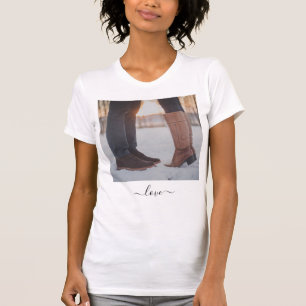 Personnalisé Personnalisé Votre T-shirt Photo Text