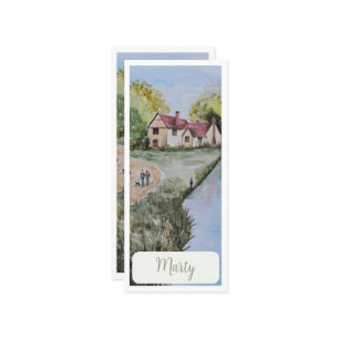 Personnalisé Pittoresque Campagne Signet géant