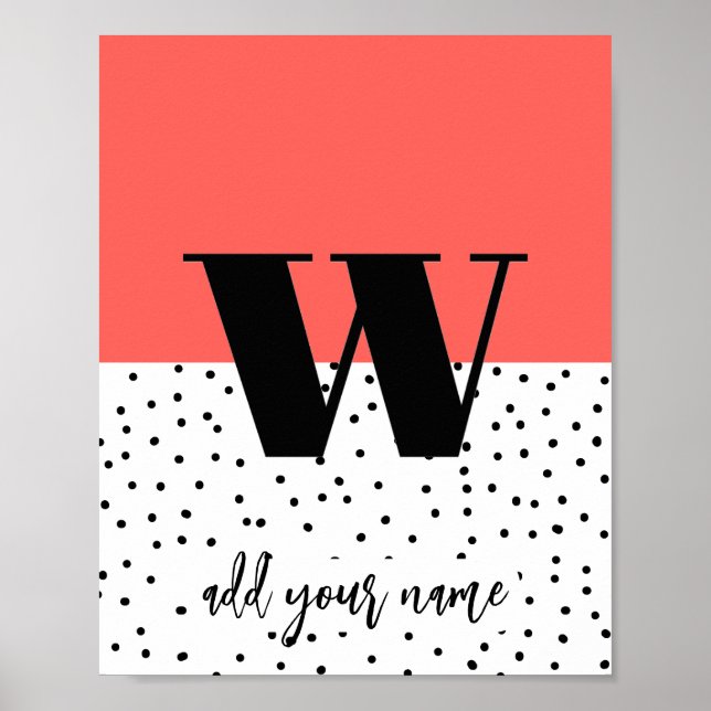 PERSONNALISÉ - Poster - Coque inférieur w (Devant)