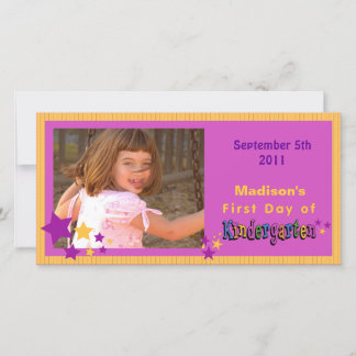 Personnalisé Premier jour de maternelle Personnali