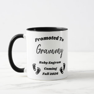 Personnalisé promu à la Mug grand-parente