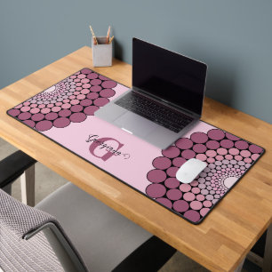 Personnalisé Radiant Dusky Rose Floral Dot Mandala