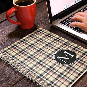 Personnalisé Rouge Beige Noir Blanc Carré Plaid Mo