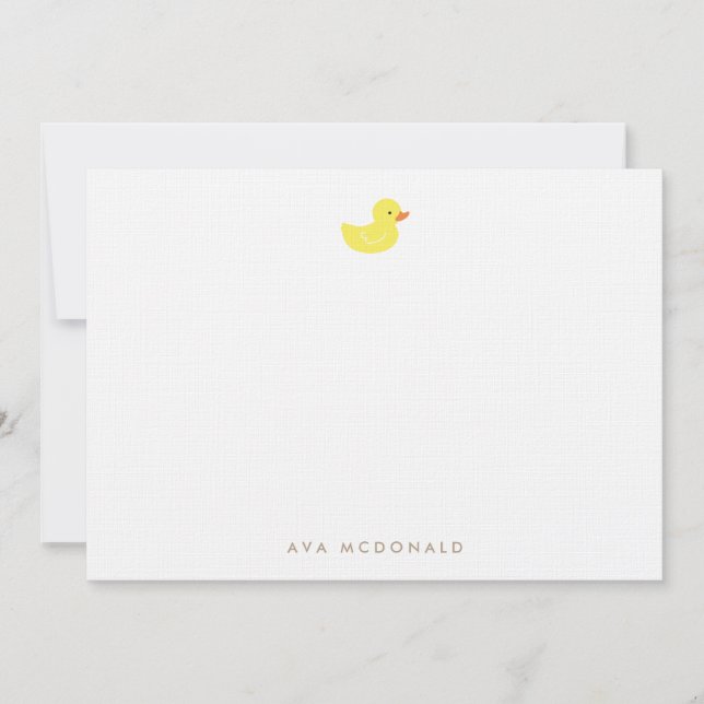 Personnalisé | Rubber Ducky (Devant)