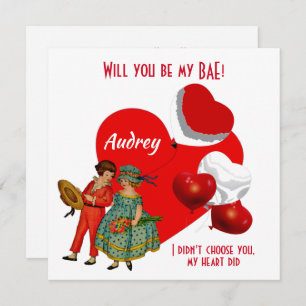 Personnalisé Serez-Vous Mes BAE Girl Boy Bloons