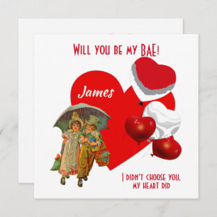 Personnalisé Serez-Vous Mes BAE Girl Boy Bloons