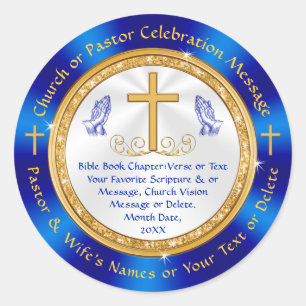 Personnalisé, Stickers Eglise, Faveurs, Enveloppes