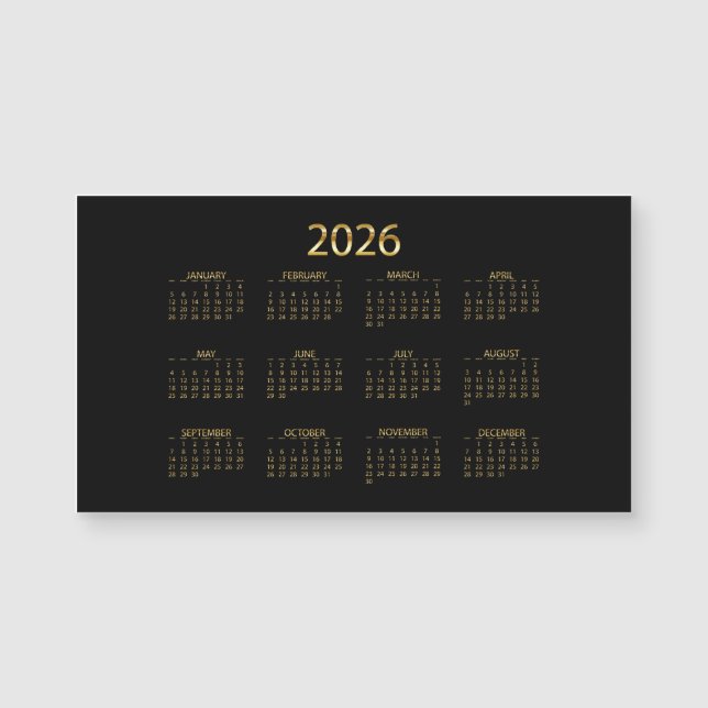 Personnalisé sur mesure 2026 (Devant)