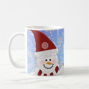 Personnalisé : Tasse de bonhomme de neige