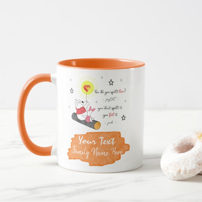 Personnalisé / Thanksgiving Mug (Avec donut)